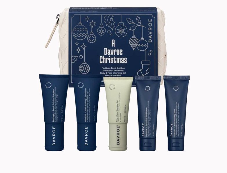 A Davroe Christmas Fortitude Travel Pack Різдвяний Туристичний набір продуктів для зміцнення волосся 000267 фото