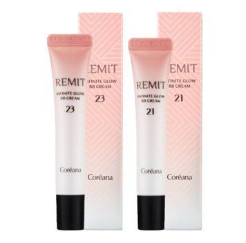 Тональний засіб Coreana Remit Infinite Glow BB Cream SPF 50+ PA+++, 15 мл, №21 00159 фото