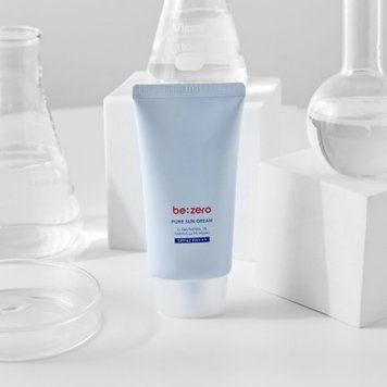 Зволожуючий сонцезахисний крем be:zero Pure Sun Cream SPF42 PA+++ Derma Factory 00022 фото