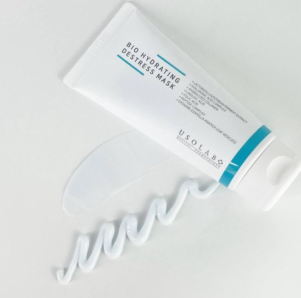Відновлююча, зволожуюча та протинабрякова Bio Hydrating Destress Mask 000223 фото