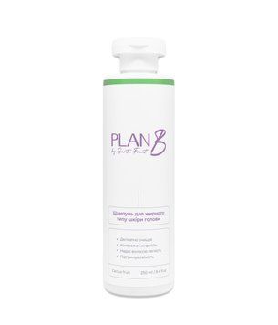 Шампунь для жирного типу шкіри голови Santa Fruit Plan B, 250 мл М-166 фото