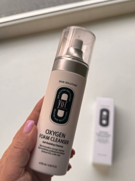 Інноваційна киснева пінка для вмивання YU.R Skin Solution Oxygen Foam Cleanser, 120 мл М-167 фото