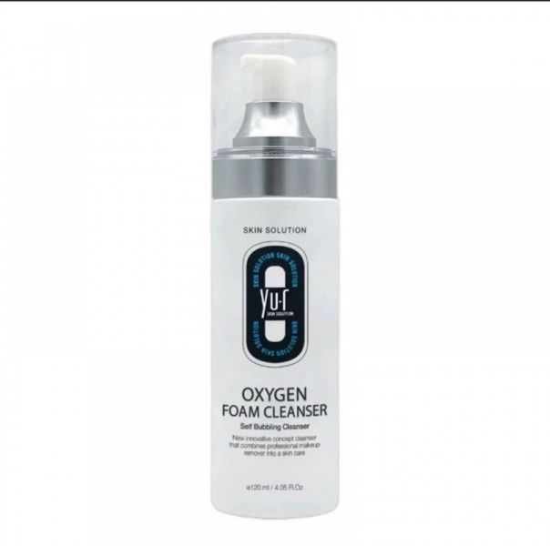 Інноваційна киснева пінка для вмивання YU.R Skin Solution Oxygen Foam Cleanser, 120 мл М-167 фото