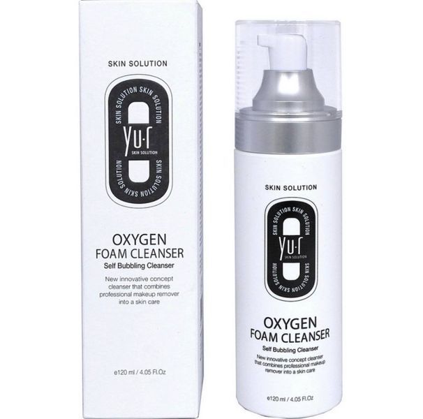 Інноваційна киснева пінка для вмивання YU.R Skin Solution Oxygen Foam Cleanser, 120 мл М-167 фото