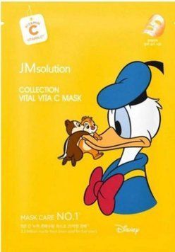 Тканинна маска для обличчя з вітаміном С JMSolution Disney Collection Vital Vita C М-122 фото