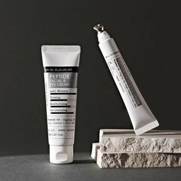Пептидний крем для обличчя та очей Peptide Facial & Eye Cream Derma Factory 00033 фото