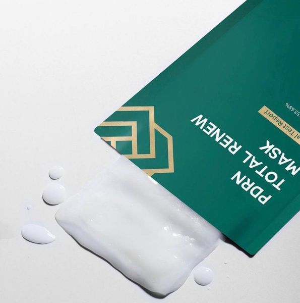 Маска тканинна відновлююча 25 мл PDRN Total Renew Mask М-106 фото