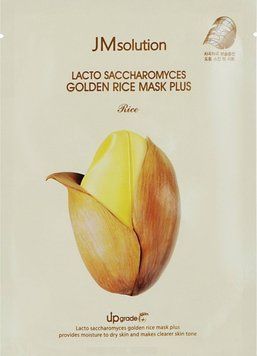 Маска для вирівнювання тону з екстрактом рису JM solution Lacto Saccharomyces Golden Rice Mask 000237 фото