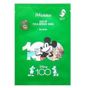 Тканинна маска для обличчя з ретинолом, центеллою та пептидами JMSolution Duo Up Cica Retinol Mask Centella 00090 фото
