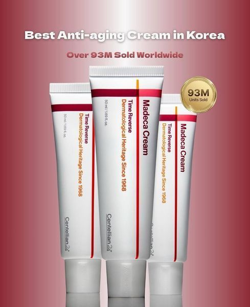 Антивіковий заспокійливий крем для обличчя Madeca Cream Time Reverse М-136 фото